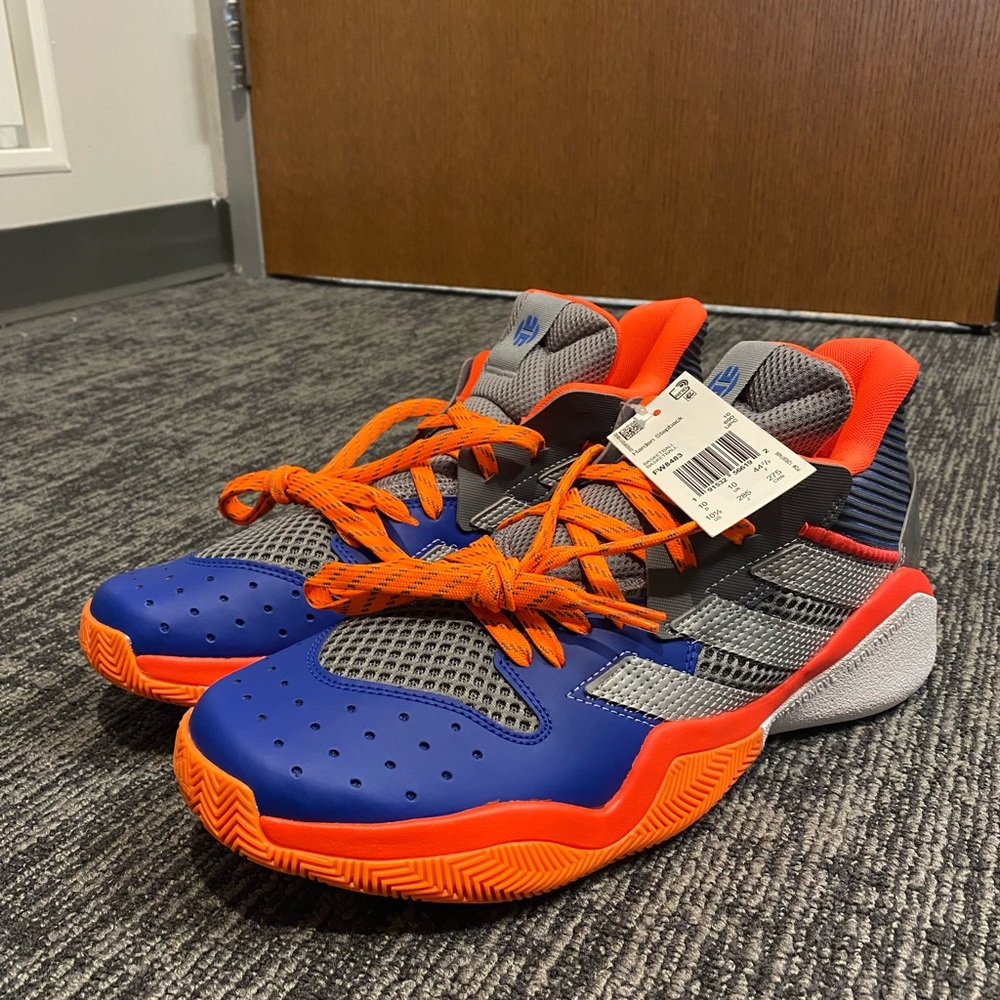 *NEW* Adidas Harden Stepback Basketball Shoes Size 10.5 - Adidas FW8483